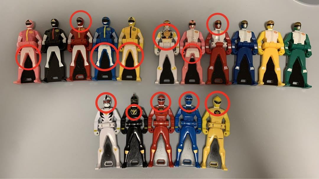 Amazon.co.jp: レンジャーキーセット ダイナマン ダイレンジャー