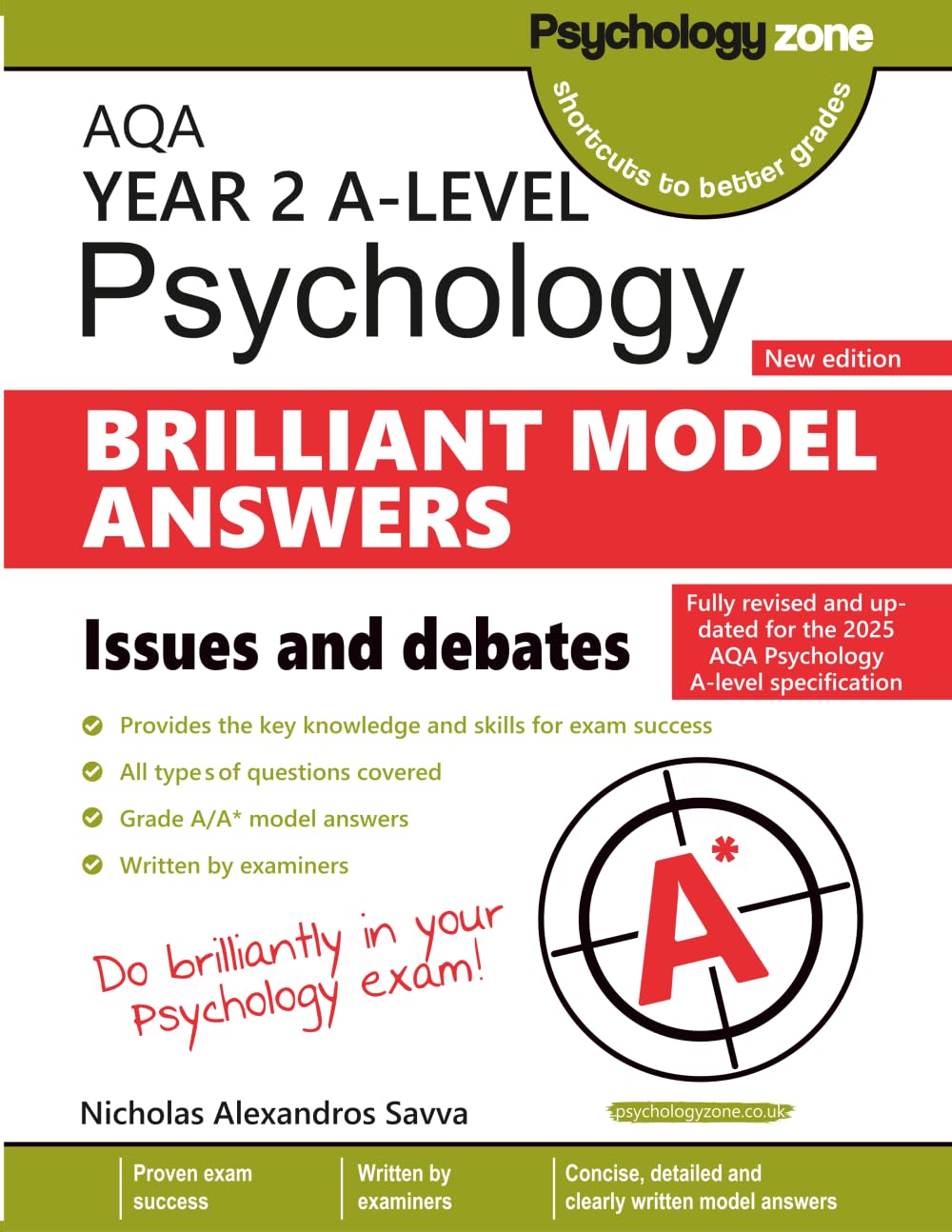 AQA Psychology: Brilliant Model Answers – Issues and Debates (AS & A-Level): Updated for the 2025 AQA Specification