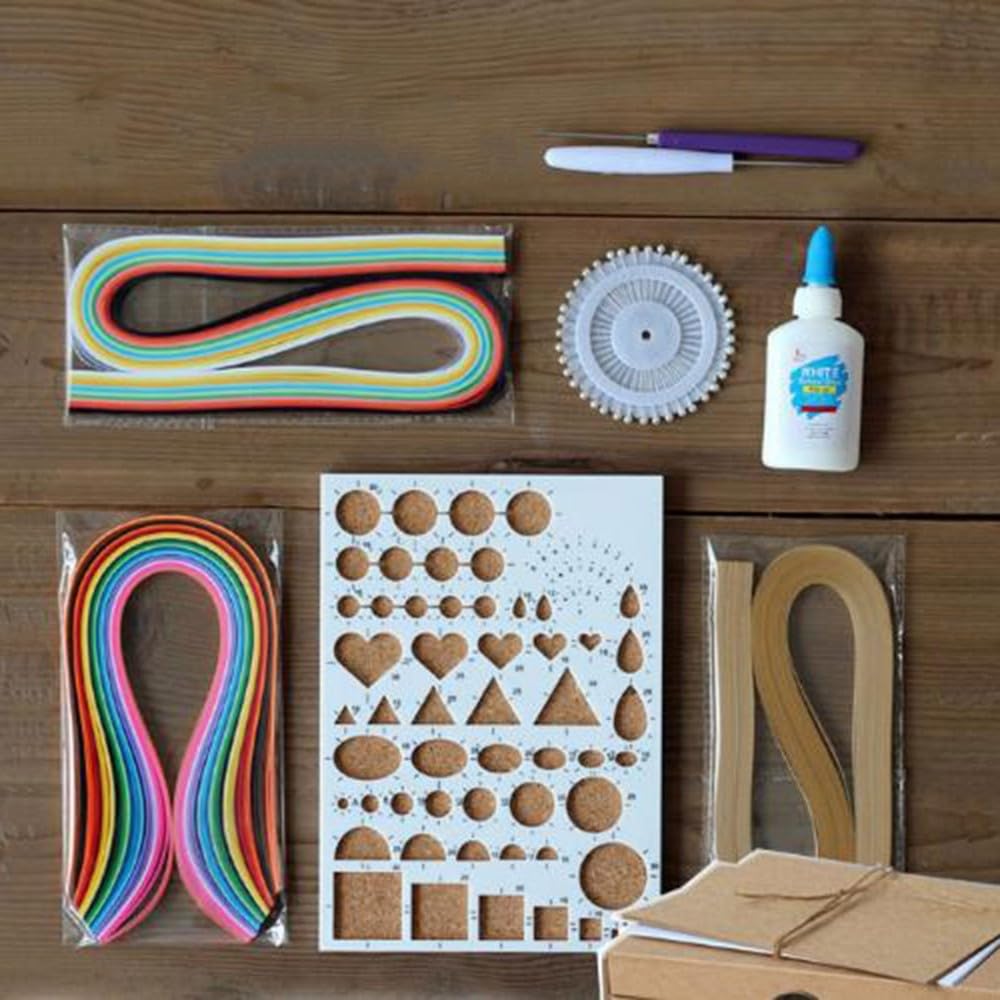 Papierquilling-Werkzeugset DIY Handwerks-Quilling-Set für Quilling-Anfänger und Papierkunstliebhaber