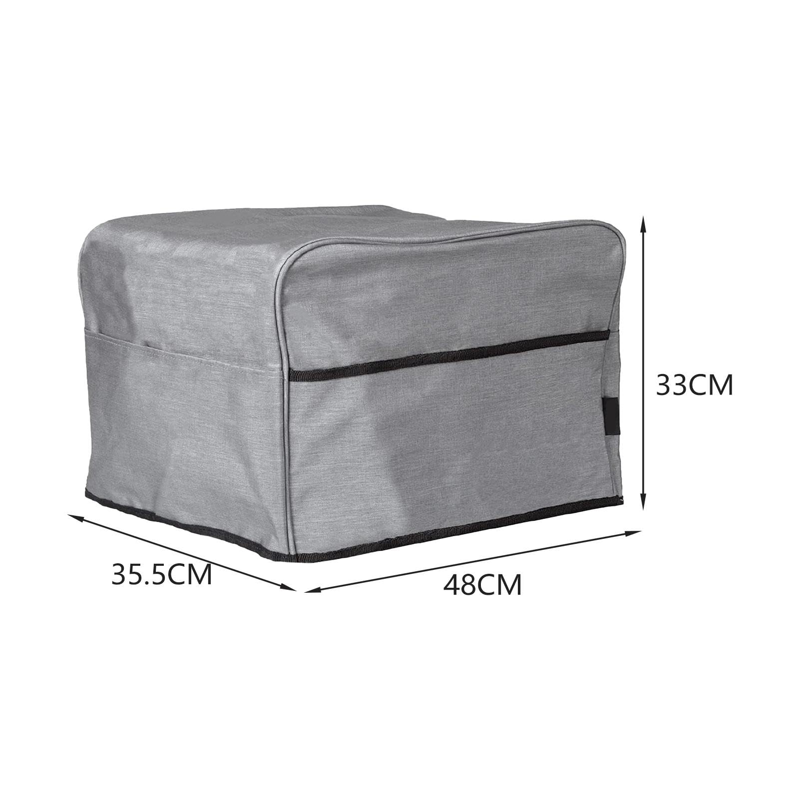 Housse De Protection Pour Friteuse à Air - Tissu Durable Avec Poches - Transparente Et Anti-Poussière