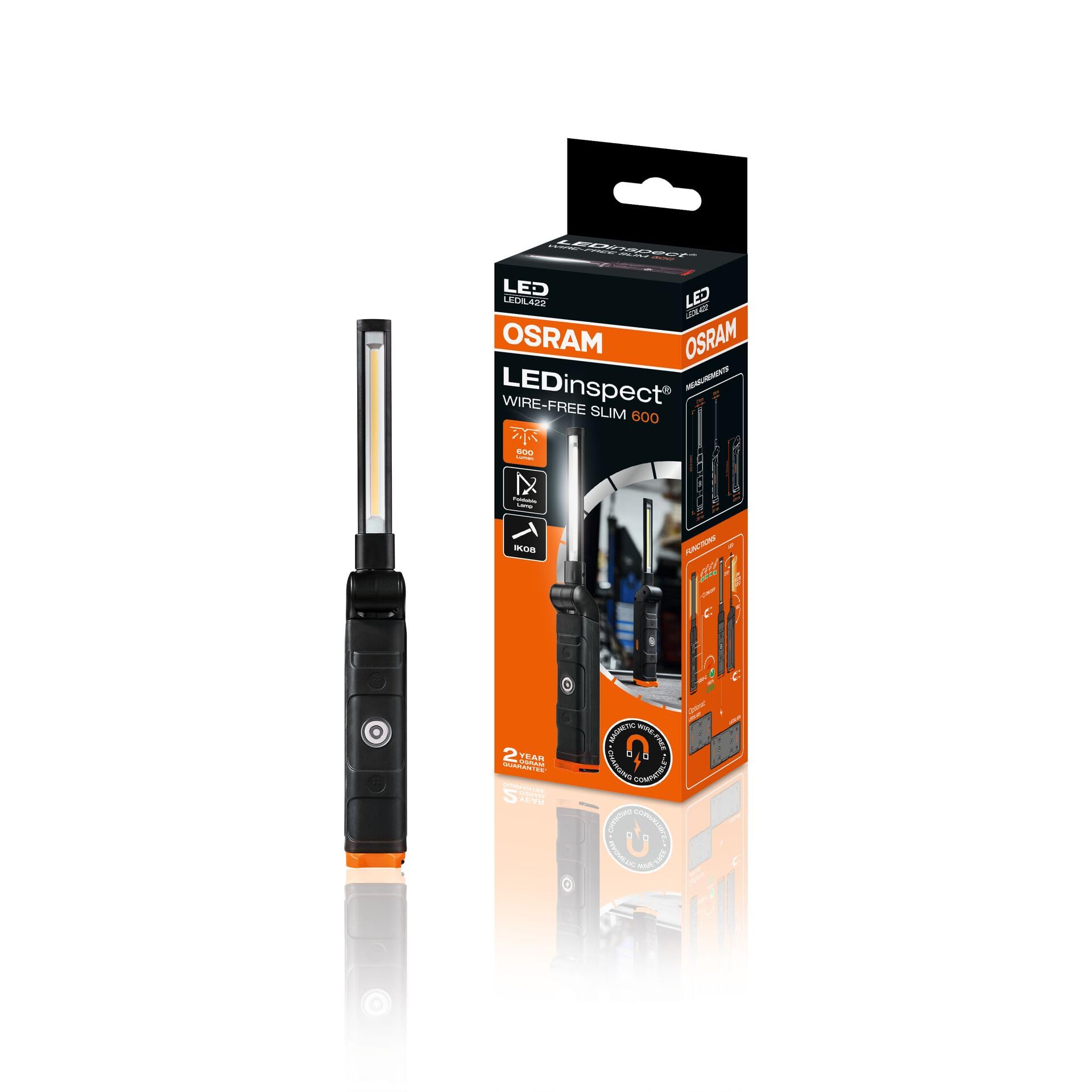 OSRAM LEDIL422 Lampade a mano LED 600 Lumen