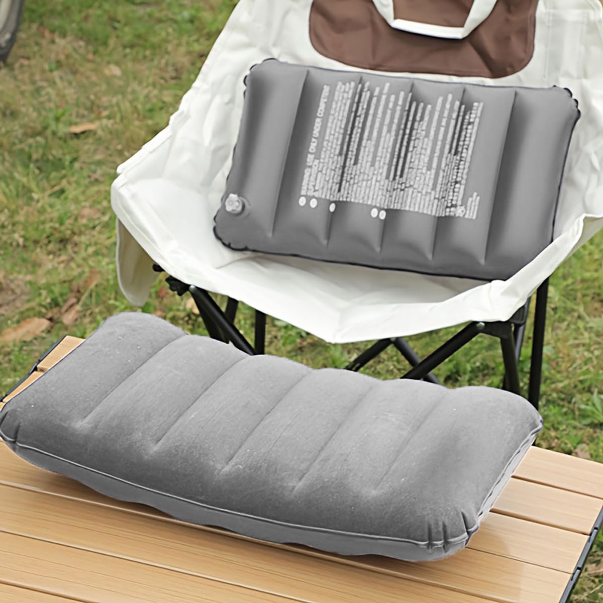Lot De 4 Coussins Gonflables - Camping, Plage, Voyage - Design Ergonomique