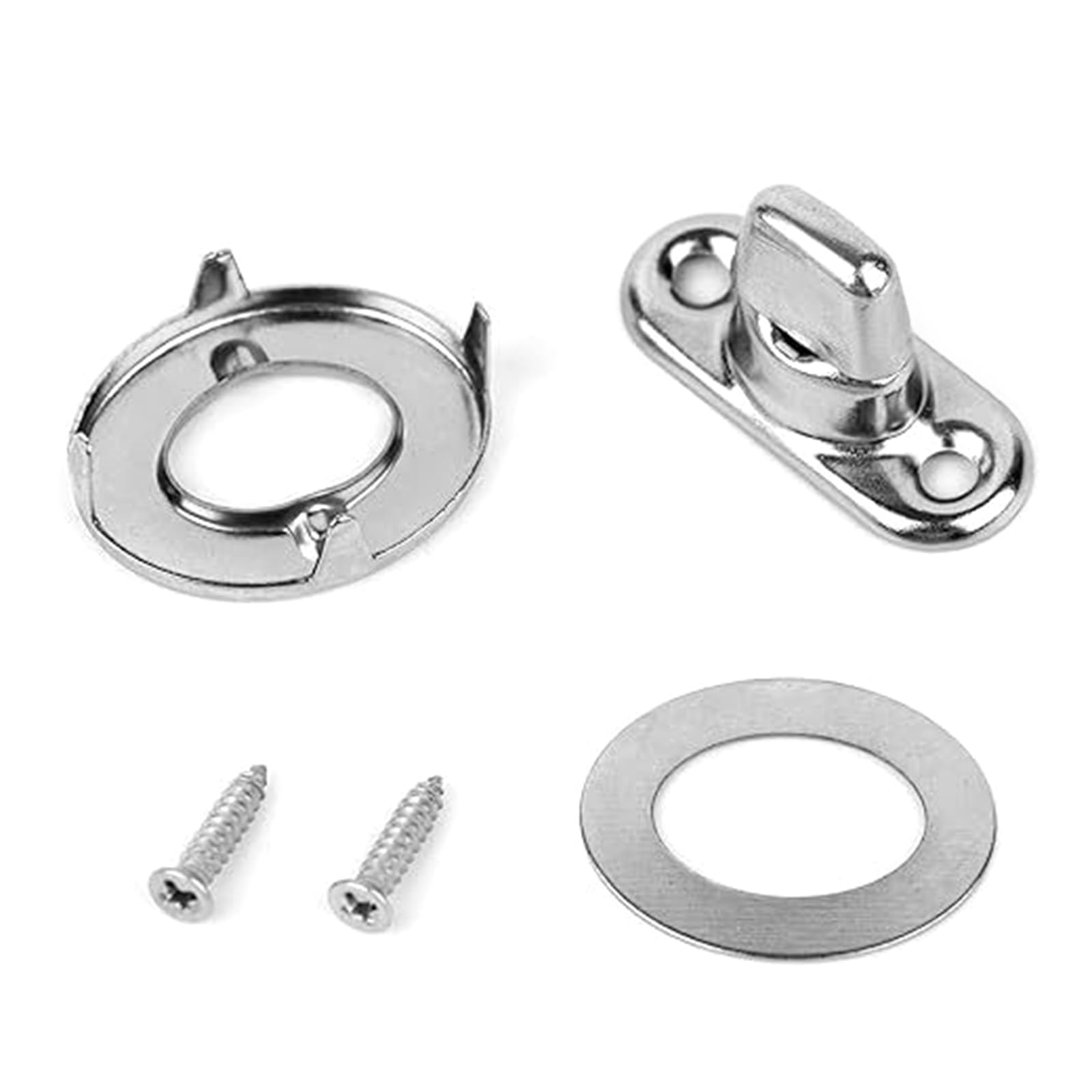 20 Pieces Set of Stainless Steel Twist Lock Fasteners for Canvas and Marine Applications Includes Eyelets and Studs