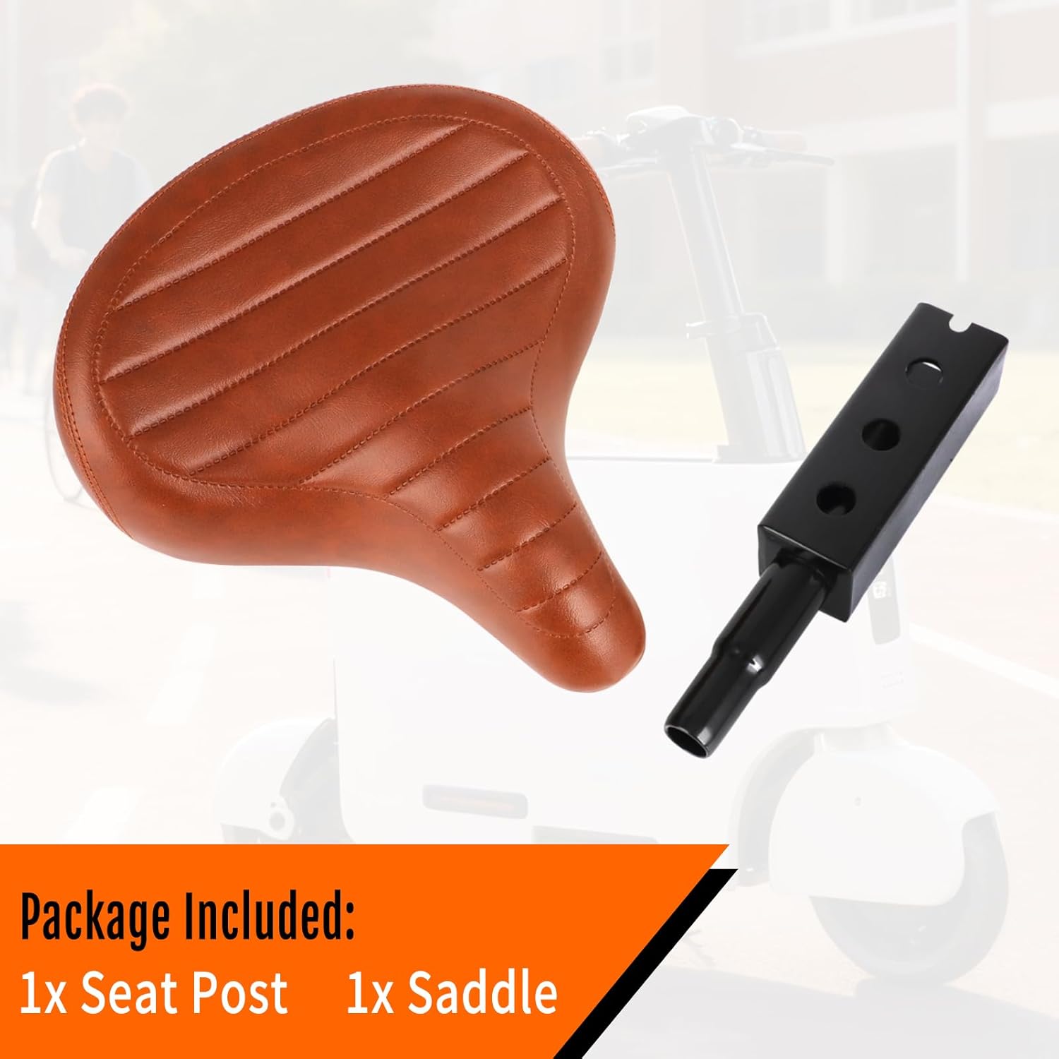 Electric Scooter Seat and Seat Post Assembly for Honda Teensy Motocompacto