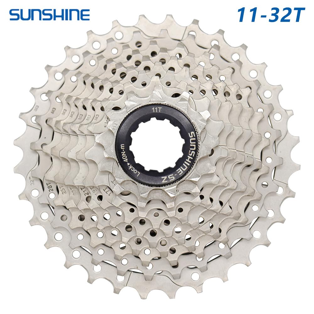 11 Cassette de 11 velocidades 11-32T Adecuado para Bicicleta de Carretera Bicicleta de 11 velocidades Rueda Libre de Cassette para Bicicleta de Carretera Shimano HG SRAM