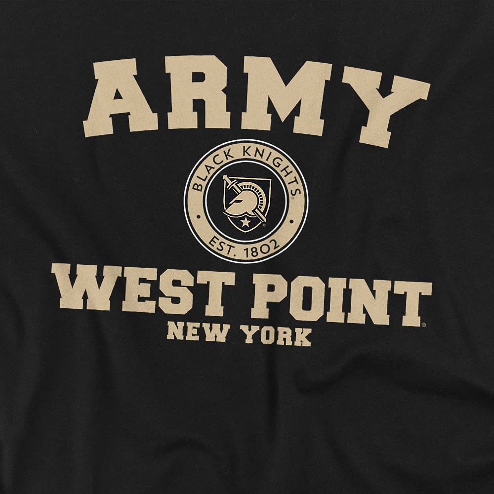 West Point United States Military Academy Official Circle Logo Unisex Adult T-Shirt, Circle Logo, 2X-Large