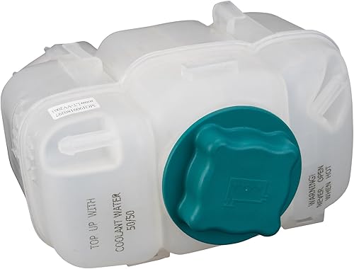 Vista 405 de TRQ Botella de desbordamiento del tanque de expansión del depósito de refrigerante del radiador compatible con Porsche Macan 2015-2018