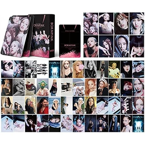 ATVOYO 55 pcs Blackpink Postcard Gift Box Cover