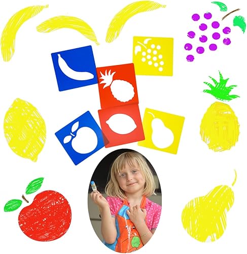 Miniatura 7 de 24 plantillas temáticas de vehículos plantillas lavables de tiza de polipropileno para manualidades ideas de regalo para niños pequeños herramienta