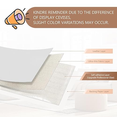 Miniatura 2 de Cinta de reparación de cuero autoadhesiva, parche de reparación de cuero de 4 x 63 pulgadas para muebles, kit de reparación de cuero para asientos