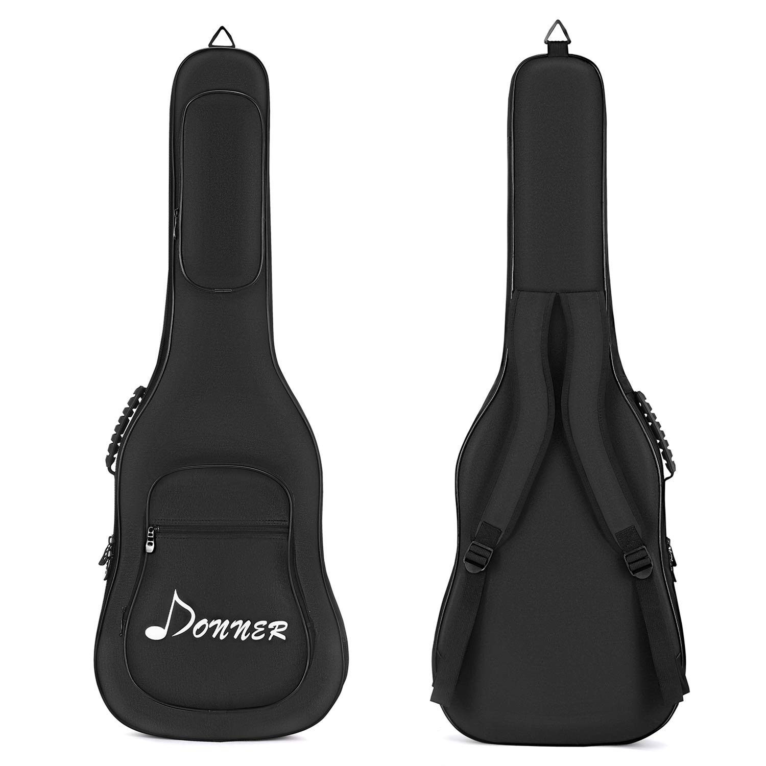 Donner Funda Guitarra Electrica de 39 Pulgadas Acolchada 12mm, Bolsa Guitarra Electrica de Acolchada 600D Ripstop Impermeable Nailon a Prueba de Polvo Suave con Correa Ajustable