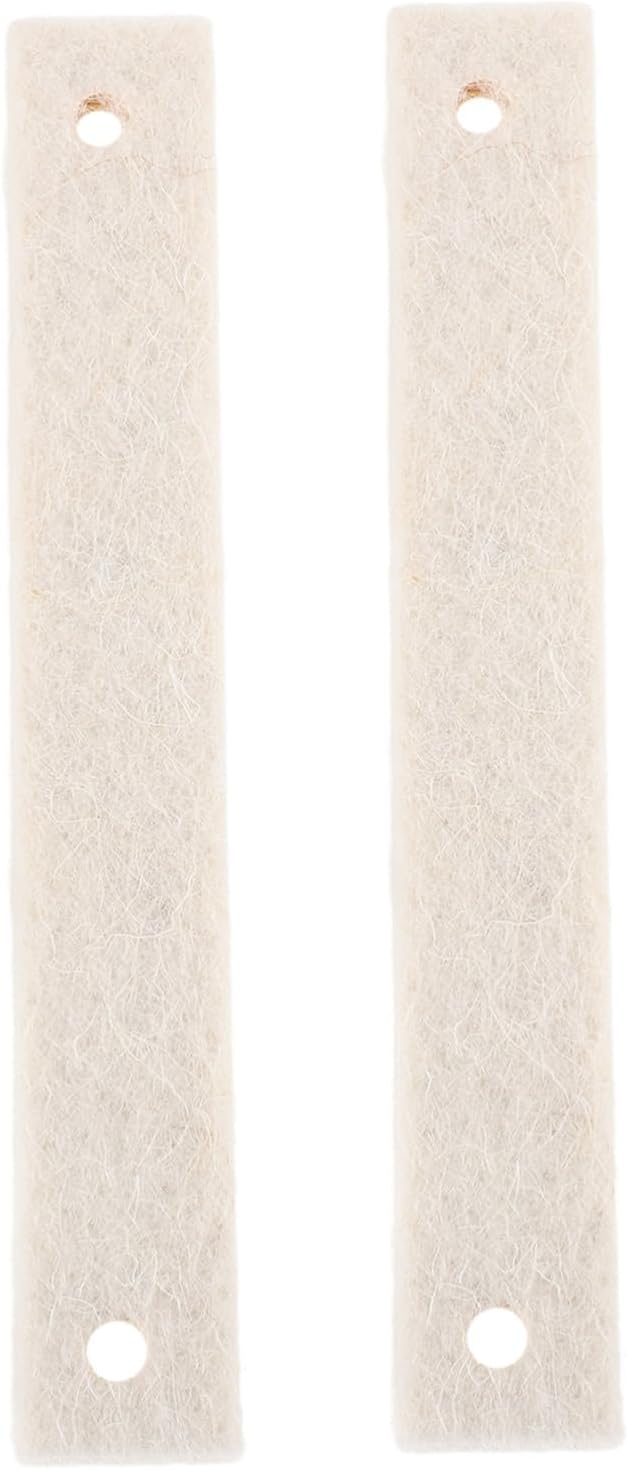 2Pcs Wool Slices Bicycle Brake Pads for Indoor Cycling High Performance Replacement Pads for Fitness Bikes Quick Braking Response Use Equipment