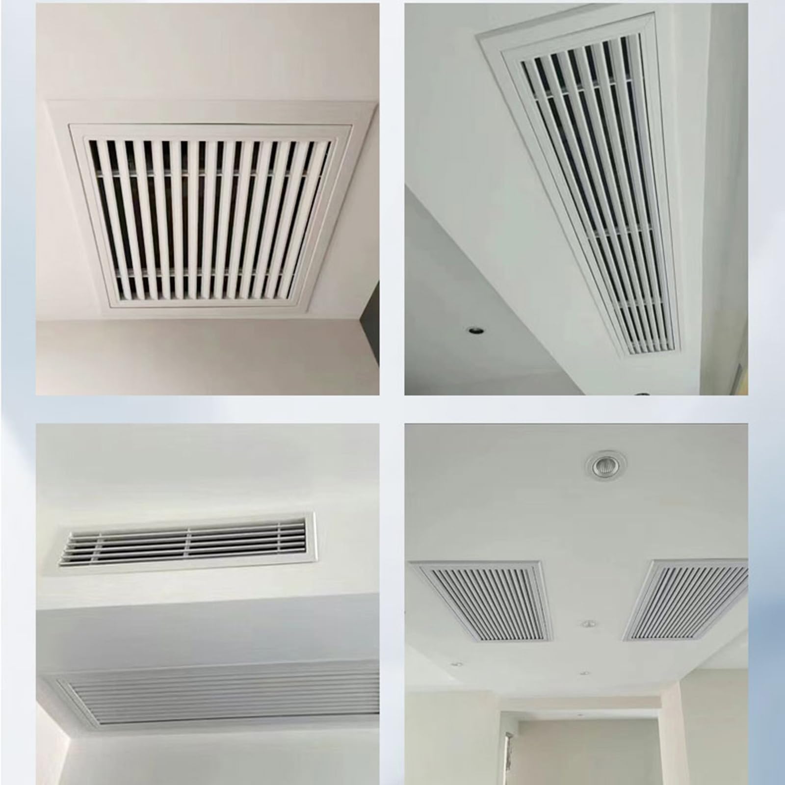Trampilla Pladur Panel De Acceso para Ventilación De Techo Y Pared para Abertura 15-80 Cm, Tapa De Orificio De Plástico ABS Blanco, Puertas De Acceso con Interruptor A Presión(200x350 mm)