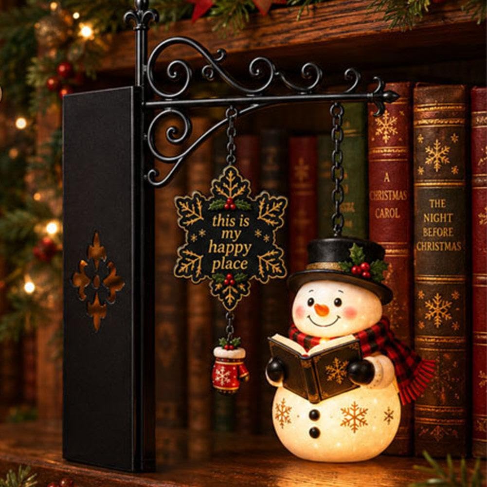 Library Lantern Mini Bookshelf Lamp-Christmas Decorative Bookshelf Lighting