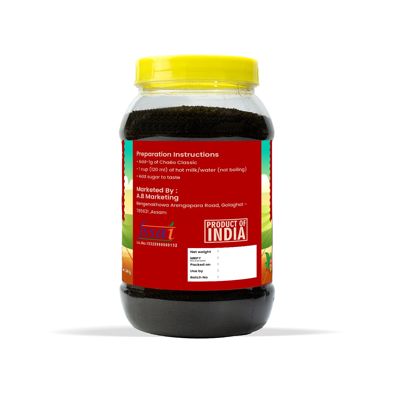 Chaéo Everyday Fresh Assam Tea | Family Pack | Bold & Aromatic