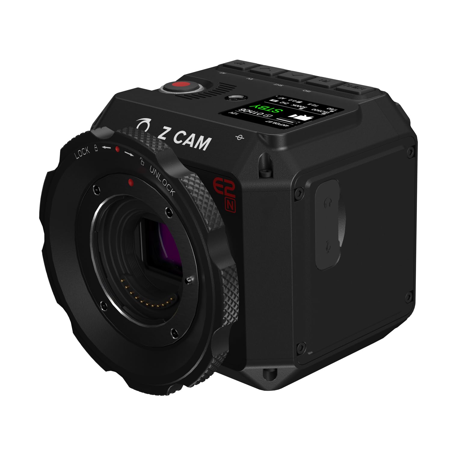 Z CAM E2N 4K NDI|HX Kamera – Professionelle Cinema-Kamera für Livestream, YouTube, Content Creator & Filmproduktion