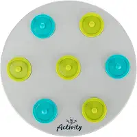 Trixie Tábua de Lanche de Coelho, Brinquedo Interativo, Quebra-Cabeça Para Animais Pequenos, Estimulação Mental Para Coelho, Furão e Chinchila