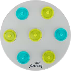 Trixie Tábua de Lanche de Coelho, Brinquedo Interativo, Quebra-Cabeça Para Animais Pequenos, Estimulação Mental Para Coelho, Furão e Chinchila