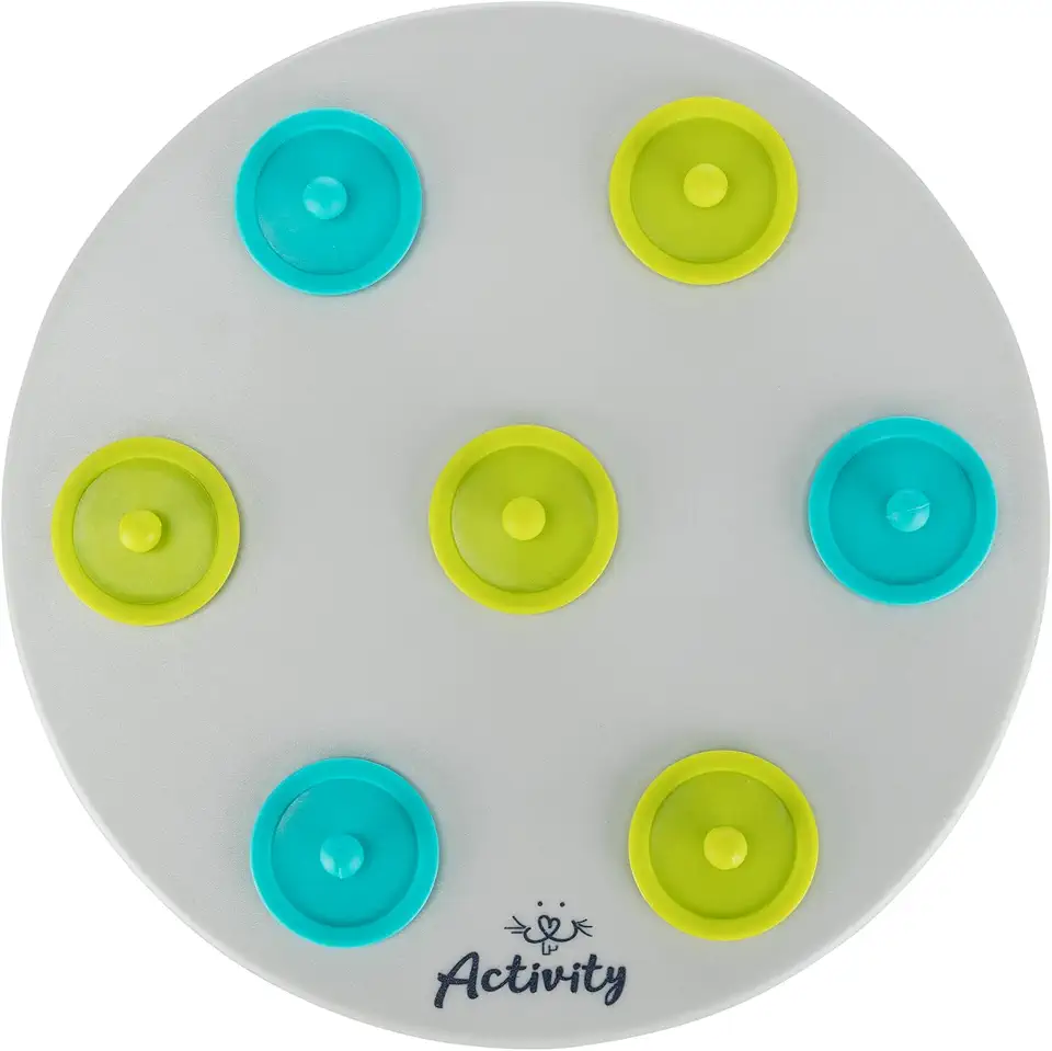 Trixie Tábua de Lanche de Coelho, Brinquedo Interativo, Quebra-Cabeça Para Animais Pequenos, Estimulação Mental Para Coelho, Furão e Chinchila