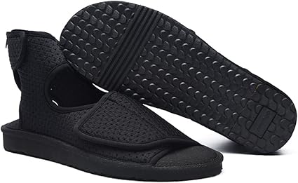 Wygwlg Scarpe per diabetici Regolabili comode estive, Sandali per Anziani  di Mezza età, Pantofole per diabetici, con Velcro (Size : 26CM) :  Amazon.it: Scarpe e borse