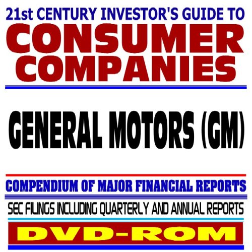 21st Century Investor’s Guide to Consumer Companies General Motors