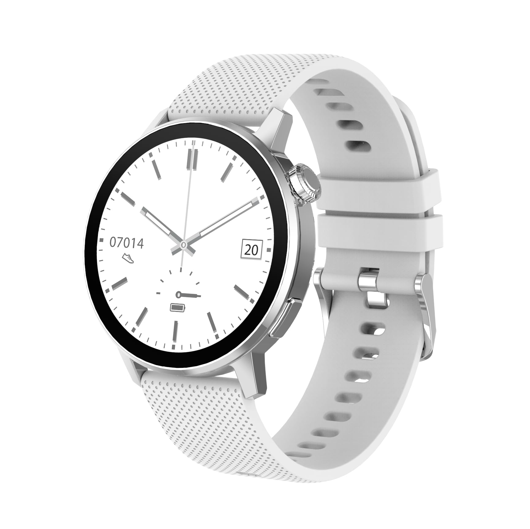 DCU TECNOLOGIC Smartwatch para Mujer con GPS Integrado y Llamadas Bluetooth – Pantalla AMOLED 1,32" | Asistente de Voz | Más de 130 Modos Deportivos | Altímetro, Barómetro y brújula Integrados