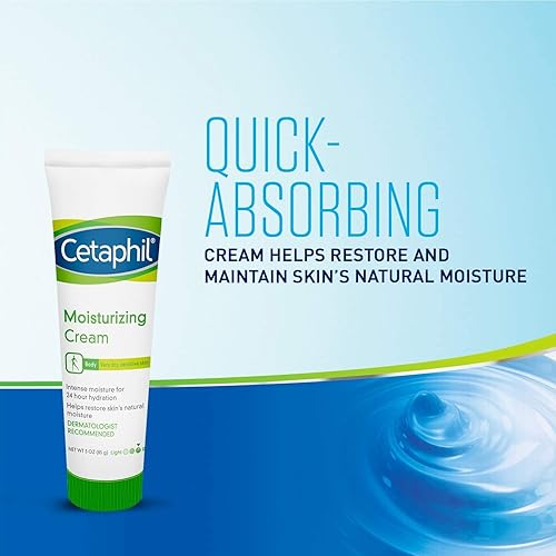 Miniatura 3 de Cetaphil Crema hidratante para pieles muy secas, sensibles, fuerza extra, libre de fragancia.