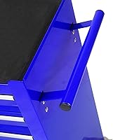 Vista 1 de Carro de herramientas de 4 cajones con ruedas, carrito de herramientas rodante, carrito de servicio industrial de servicio pesado con sistema