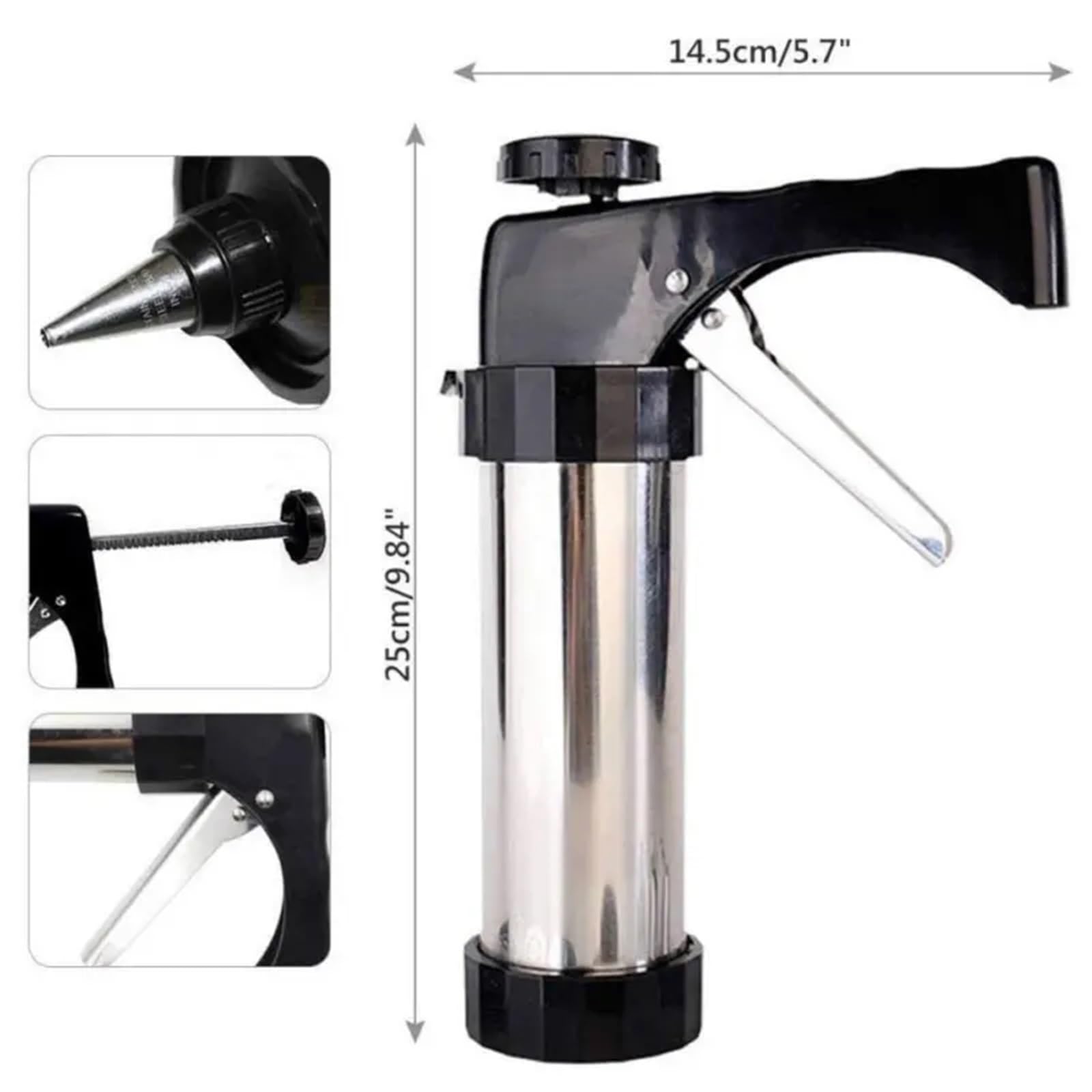 Syringe para Decorar Tartas Boquillas de tubería for máquina manual de prensado de galletas