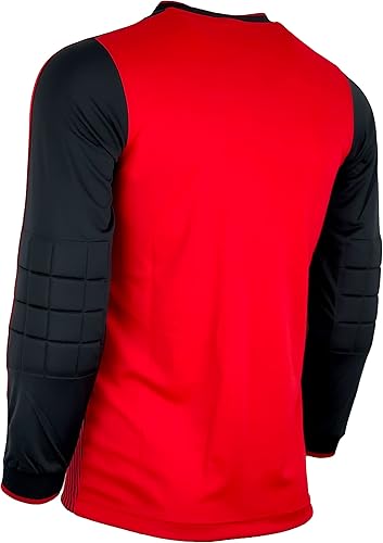 Miniatura 4 de Camiseta de fútbol de portero para hombre, camisa de portero acolchada con protector de esponja