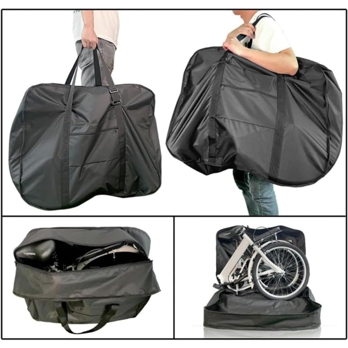 Amazon.co.jp: AOCIR 折りたたみ自転車用輪行袋 収納 バッグ 14〜26