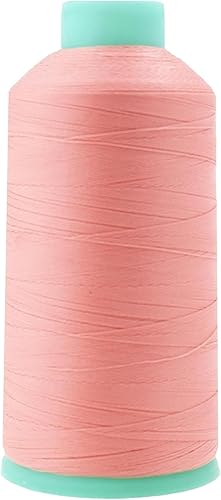 Miniatura 992 de Mandala Crafts Hilos de coser resistentes de nailon consolidado, hilo para tejer jeans de cuero, hilos de tapicería marina al aire libre, Beige