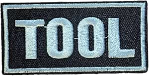 Amazon.com: Patches DIY Tool Band Patch Embroidered Iron on Patch Size ...