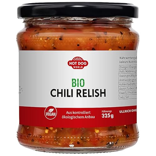 HOT DOG WORLD - Bio Chili Relish 325 g Cover