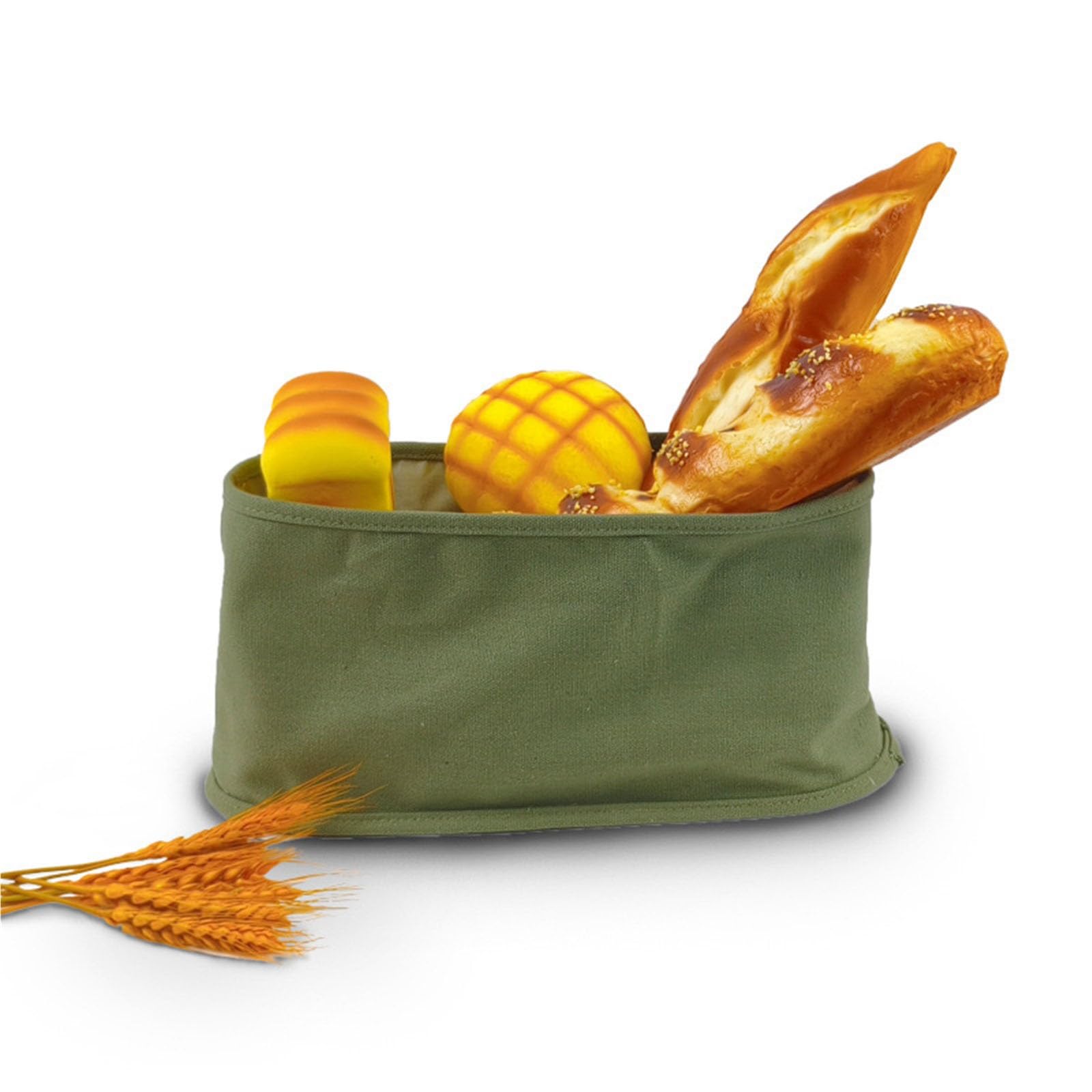 SQOYEI Cotton Beeswax Bread Bag Storage Basket Washable Sourdough Bread Bags for Homemade Reusable Keep Freshness for Bakeries Picnics