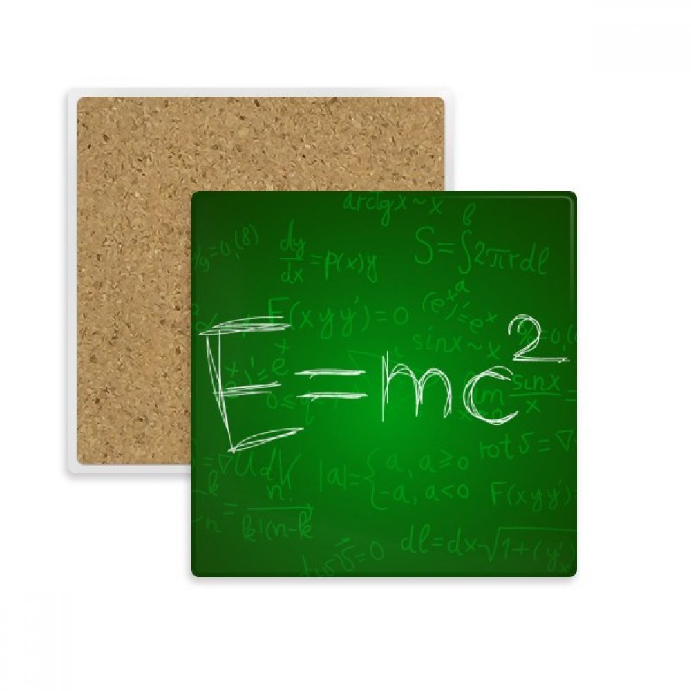 Dessous de verre calculus science cadeau physique absorbant carré