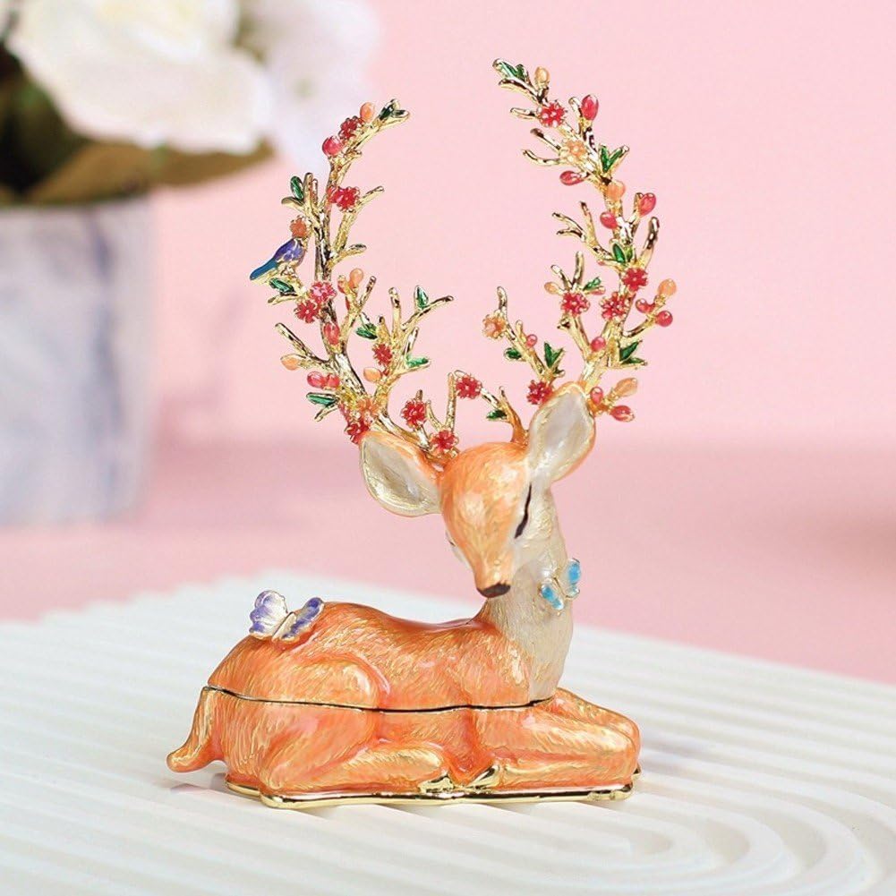 エナメルの置物シカの装飾品 エナメルの置物シカの装飾品