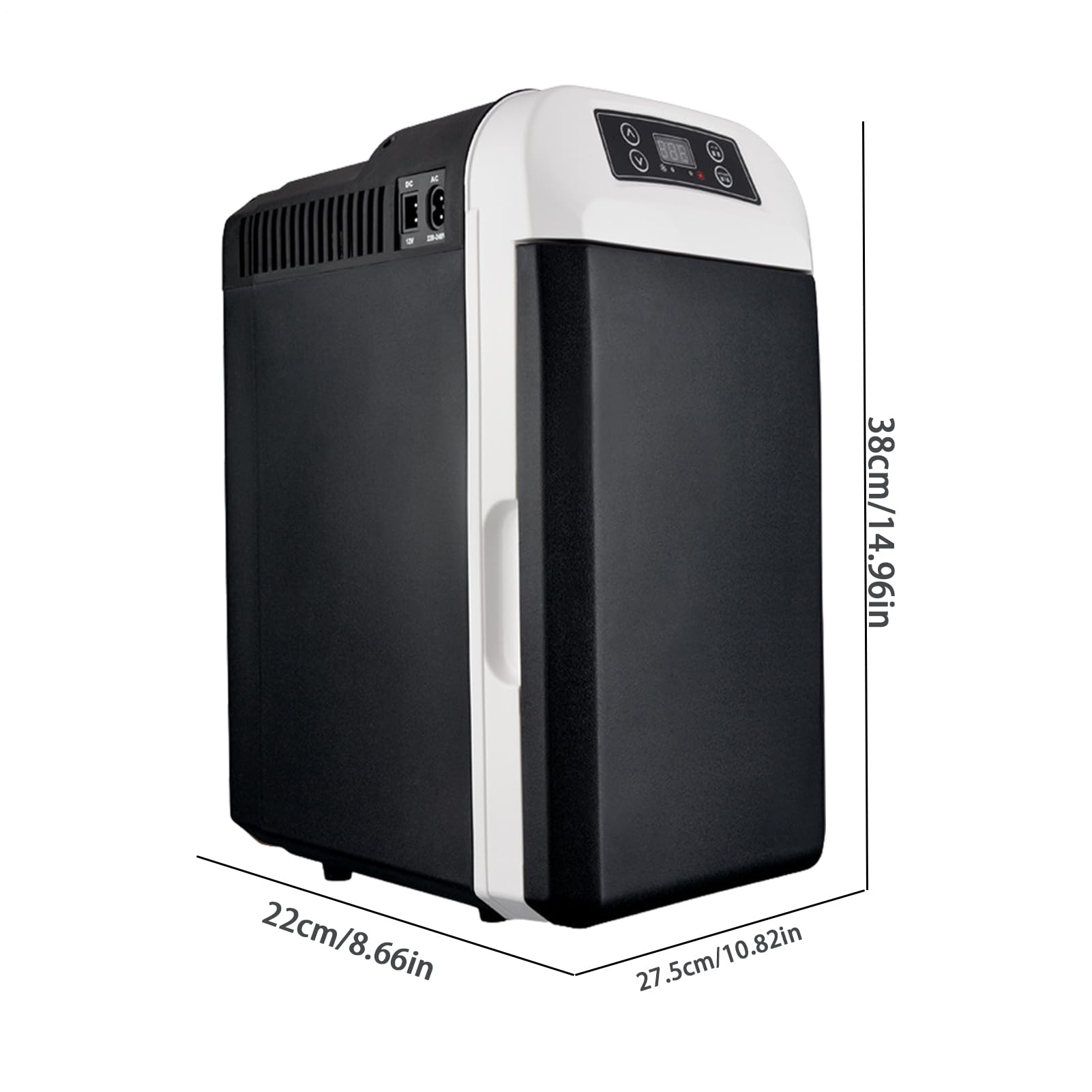 Genérico Mini refrigerador para automóvil | Frigorífico Congelador Portátil