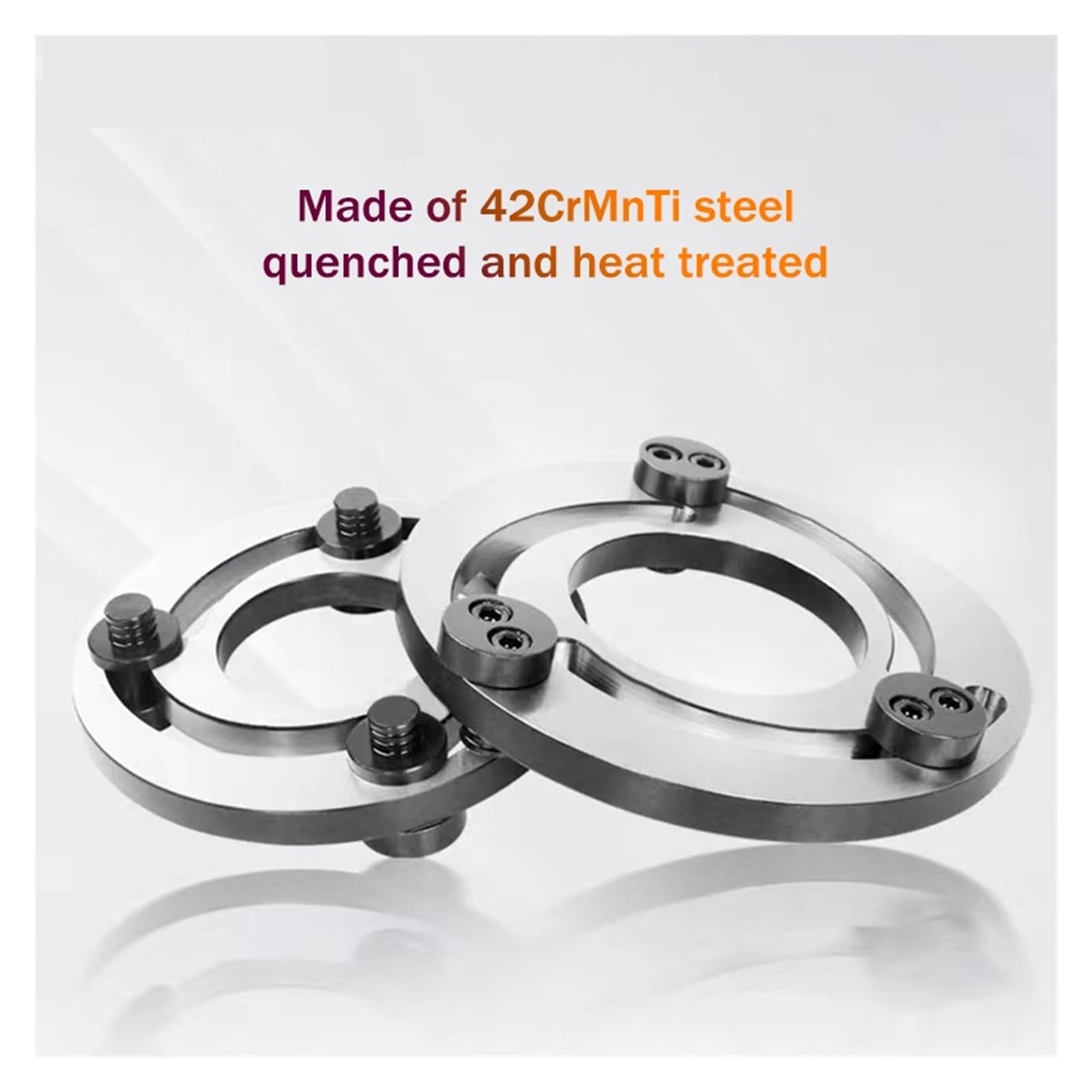 Anello noioso a mascella morbida regolabile in acciaio 42CrMo | Anello noioso a ganascia morbida regolabile da 4-10 pollici: for mandrini for torni CNC(5 Inch)