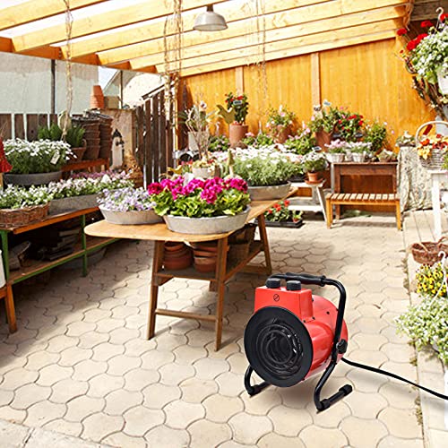 AOBMAXET Greenhouse Heater with Digital Thermostat for Grow Tent