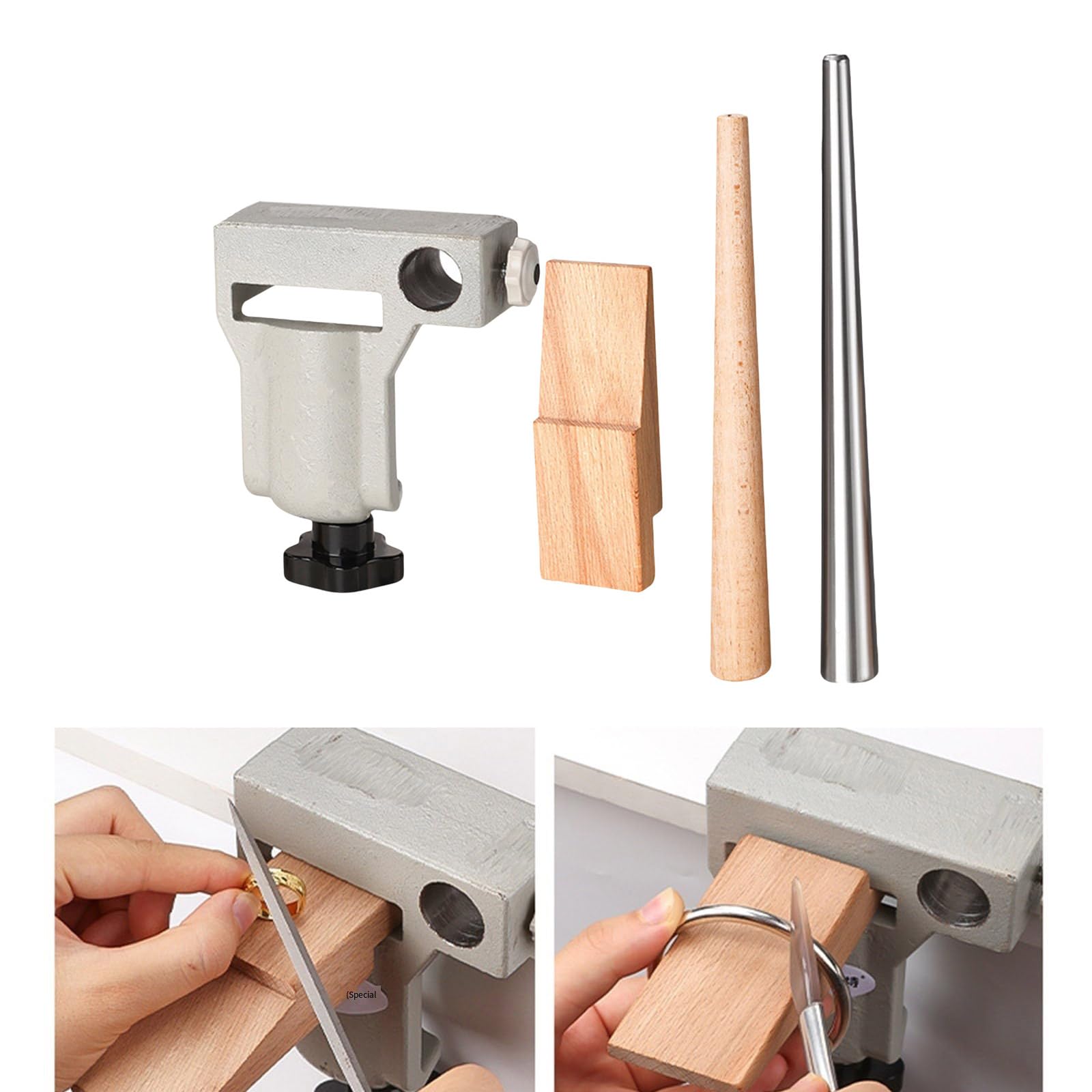 Professionale Desktop Strumento di Correzione Dei Monili Metallo Legno Holder Workstation per Ridimensionamento e Incisione Dei Monili Morsetto di