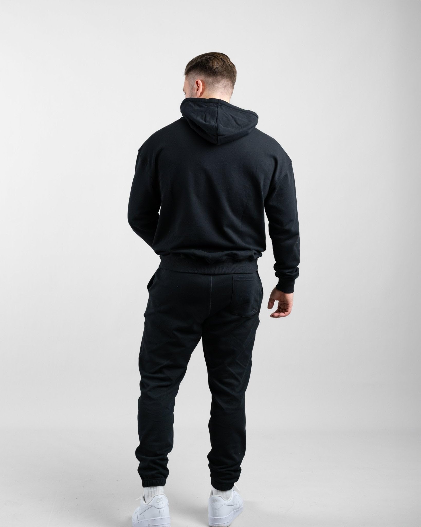 ATHLETIC AESTHETICS Essential Oversize Hoodie - Oversize Kapuzen Pullover für Herren, Langarm Hoody, Kapuzenpullover für Sport, Fitness, Gym und Freizeit, Pulli Bequem und Sportlich