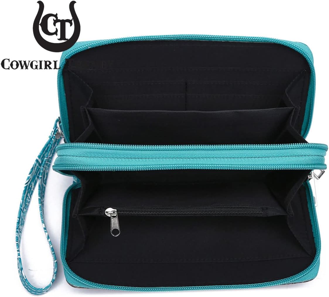 Camouflage Purse For Women Western Style Cross Studded Handbag CCW Camo Country Shoulder Bag Pouch Matching Wallet Set