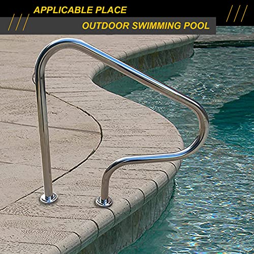 Baranda de seguridad para piscina de acero inoxidable 304 miniatura 2