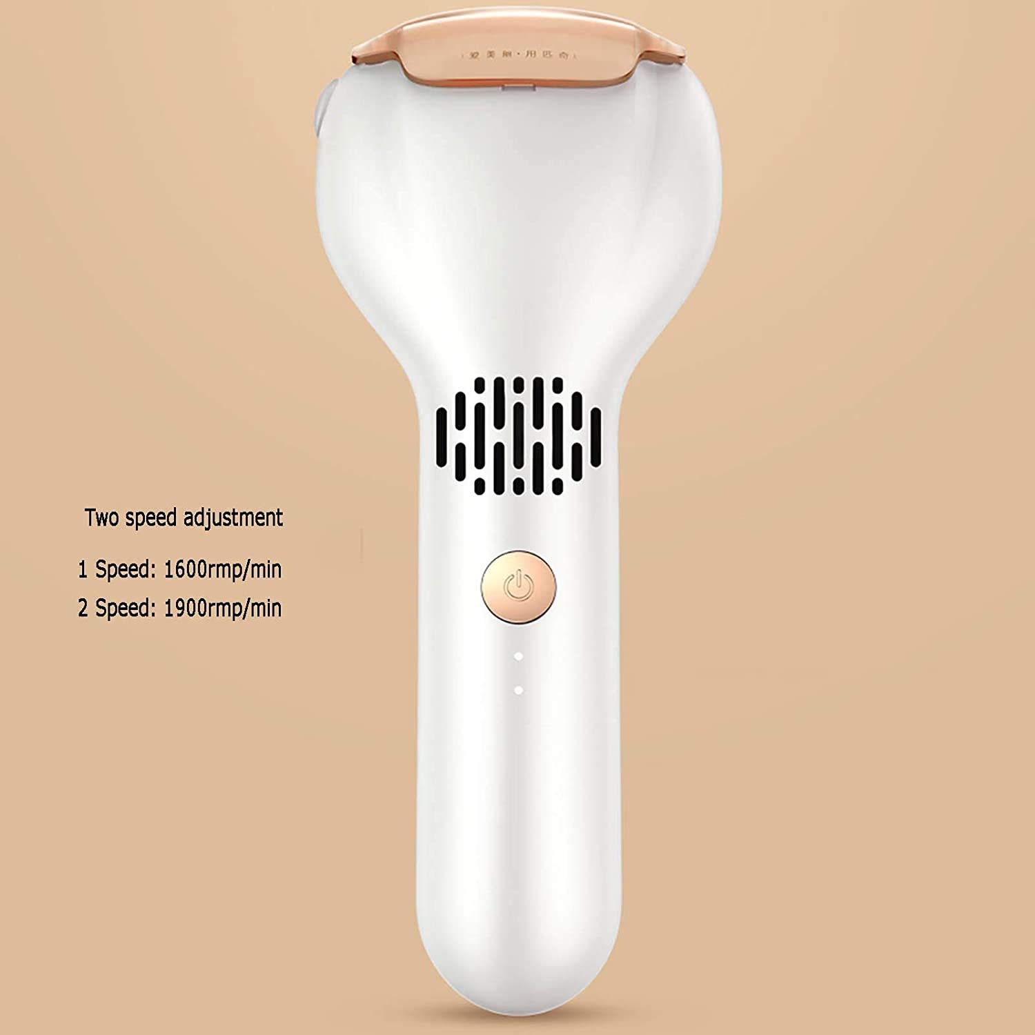 Removedor de callos eléctricos Scrubber, Absorber Donander, Pie File Skin Skin Remover Herramientas de pedicura para pies Electronic Callus Shaver Pedicure Kit para tacones agrietados y piel muer