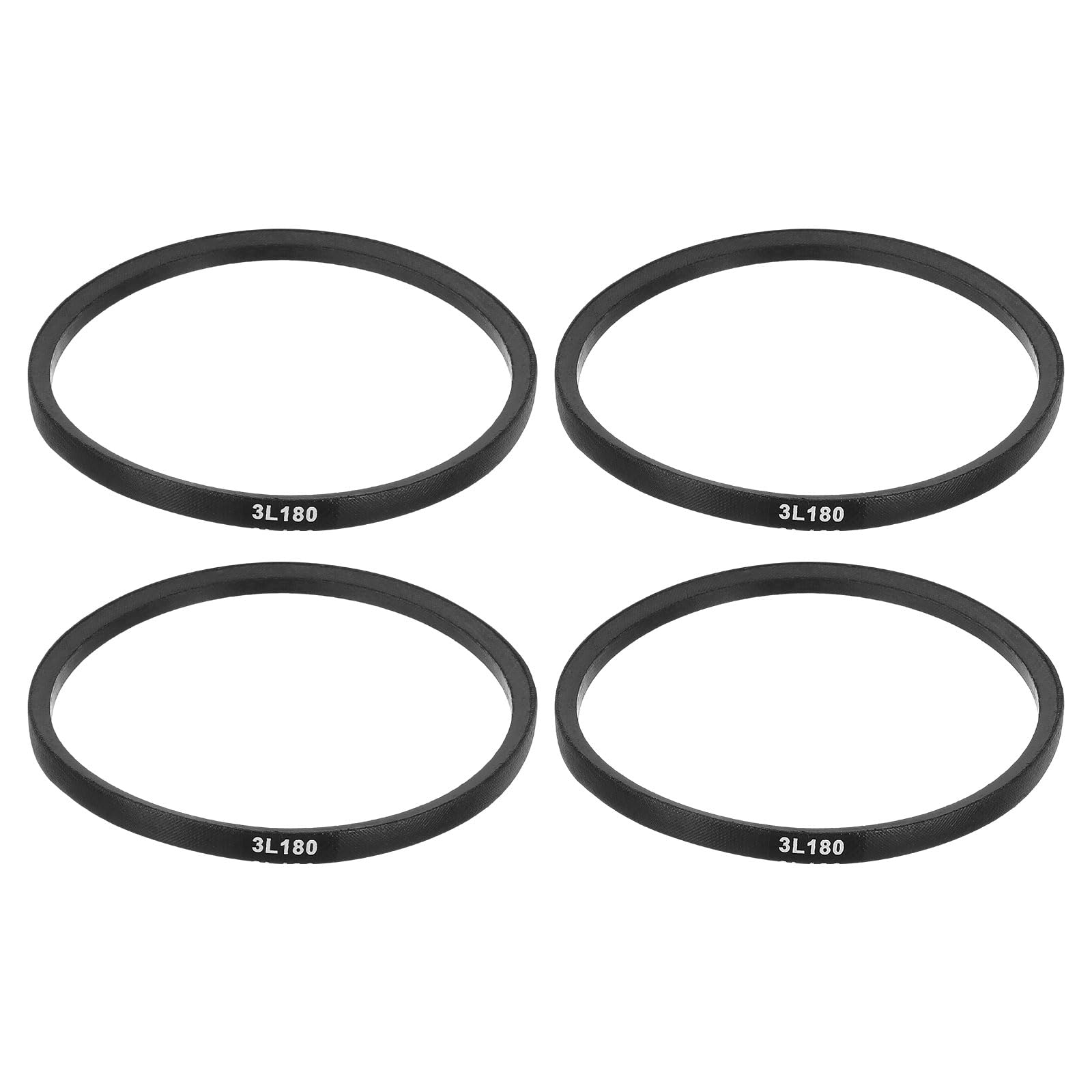 uxcell 3L240 Classic Wrapped Rubber V-Belt, 24"(610mm) Outside Circumference, 3L Profile V Belt 3/8" Width 7/32" Height — view 215