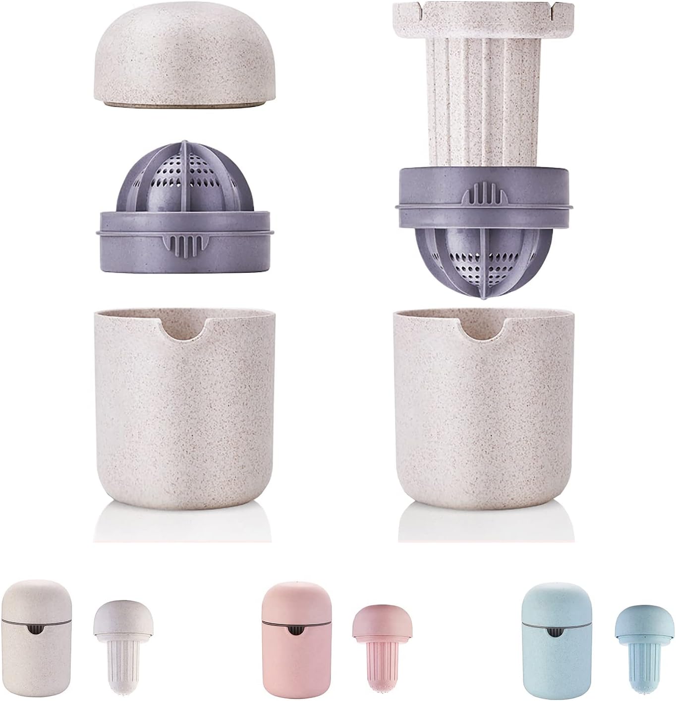 Hand Juicer 2 in 1, Lemon Squeezer, Citrus Juicer, Orange