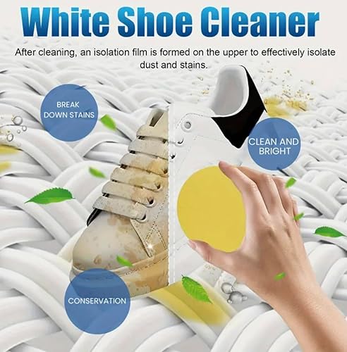 Miniatura 7 de Limpiador de zapatillas de gel todo en uno con bicarbonato de sodio, desengrasante de limpieza rápida para zapatos, removedor de manchas y