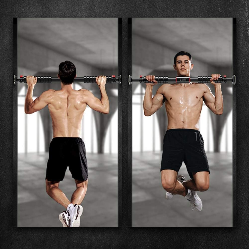 HUAHUA Home Indoor, Safe Load-Bearing 250kg, Triple Lock Reinforcement, No Punching Strength Training Fitness Equipment, Adjustable (65-140cm) (Size : 65-90cm)