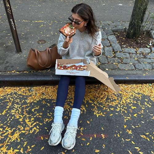 3 Pairs Slouch Socks for Women Soft Mid Calf Rib Scrunch Crew Tube Socks4